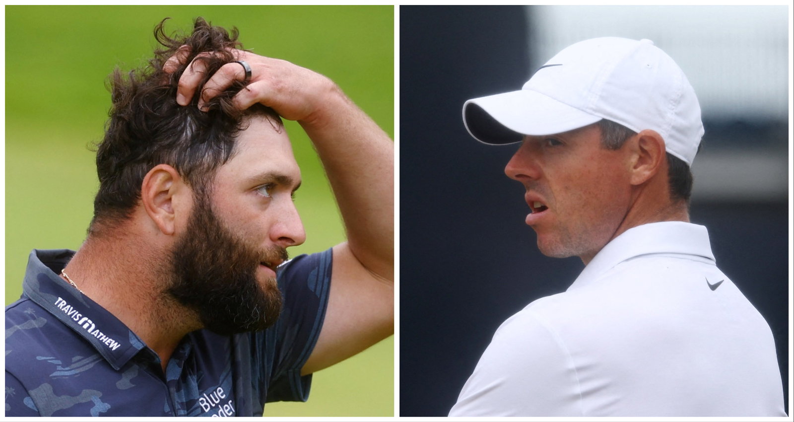 Jon Rahm shuts down reporter's Rory McIlroy question after scintillating 63